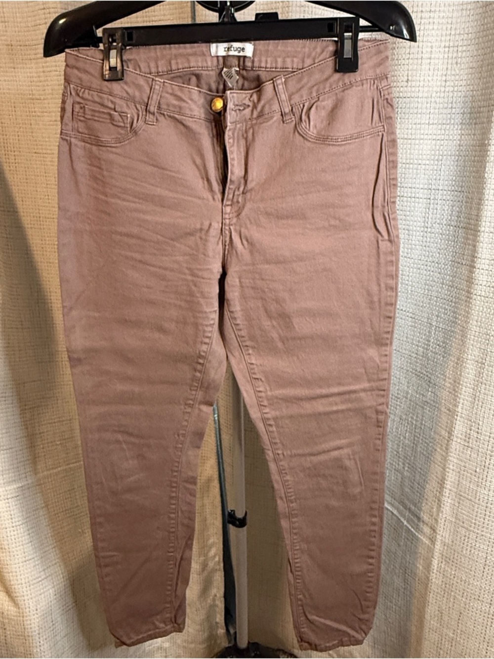 refuge Dusty Mauve Skinny Jeans